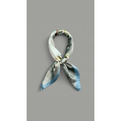 ΜΕΤΑΞΩΤΟ ΦΟΥΛΑΡΙ ΣΕ ΓΑΛΑΖΙΟ - ΠΡΑΣΙΝΟ