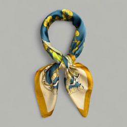 SILK SCARF IN BEIGE - CYPRIDE