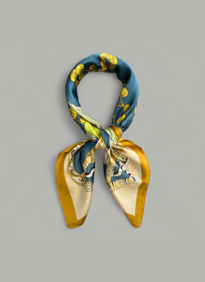SILK SCARF IN BEIGE - CYPRIDE